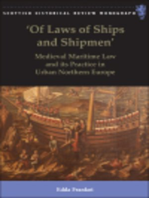 cover image of Of Laws of Ships and Shipmen'